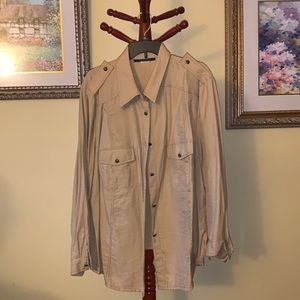 Light mustard color shirt blouse